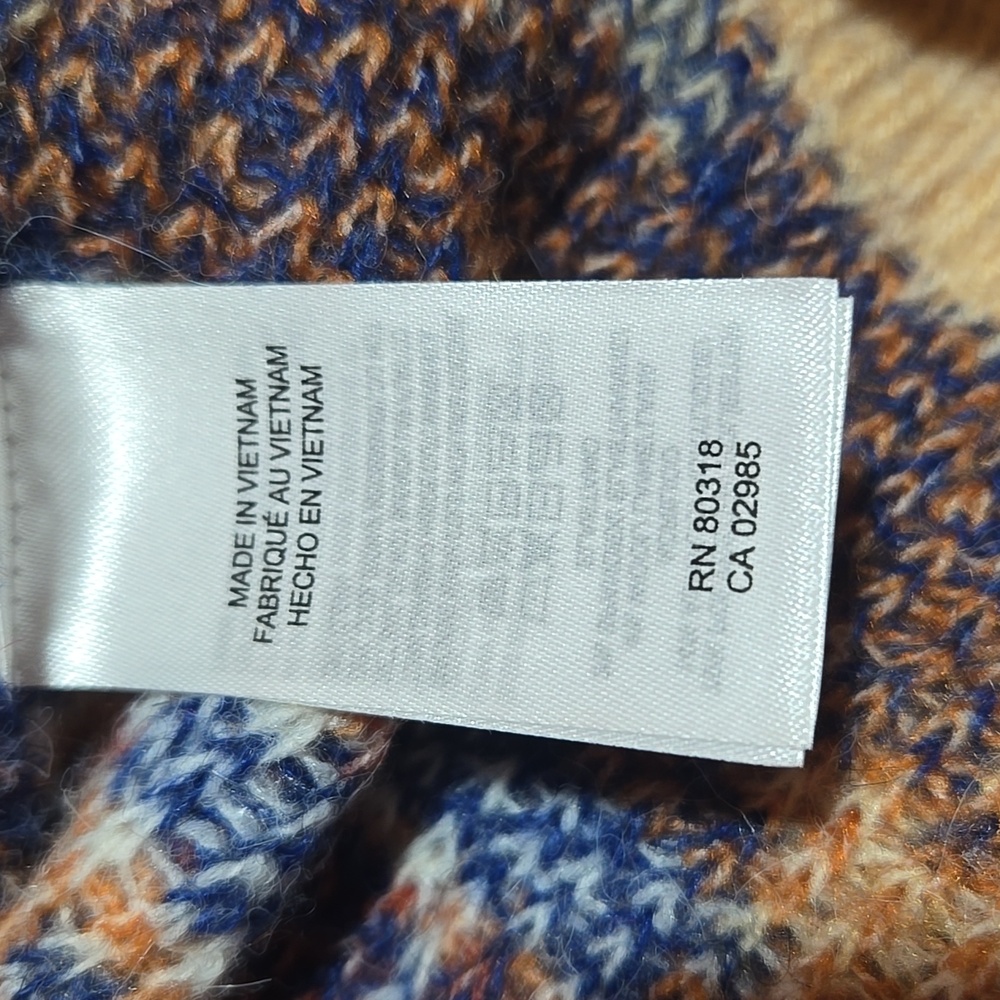 Lucky Brand Aztec Southwest Sweater Women’s Small Beige Multi - Picture 10 of 11